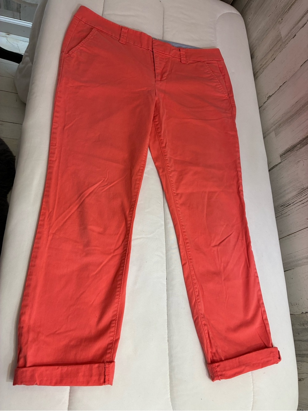 STYLUS Coral-Red Boyfriend Jeans women’s Sz 8